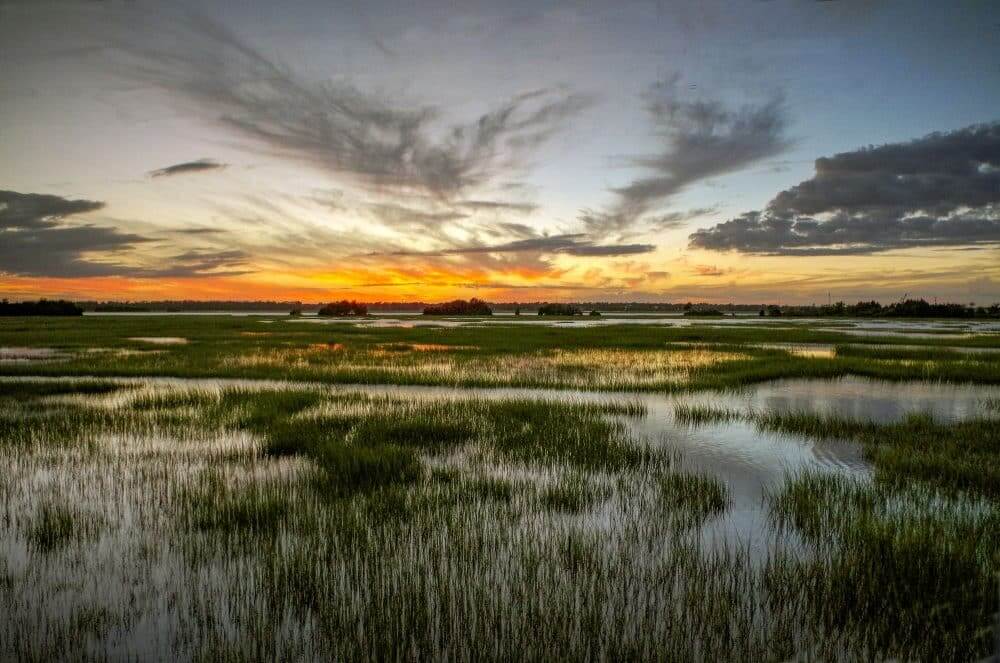 Sun set views near Goddard Point Hope apartments charleston sc adobestock_249790831