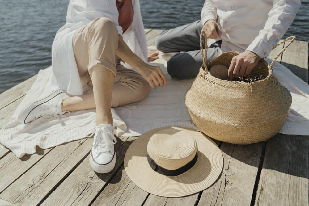 picnic on a dock near charleston apartments - pexels-cottonbro-studio-5934074-1